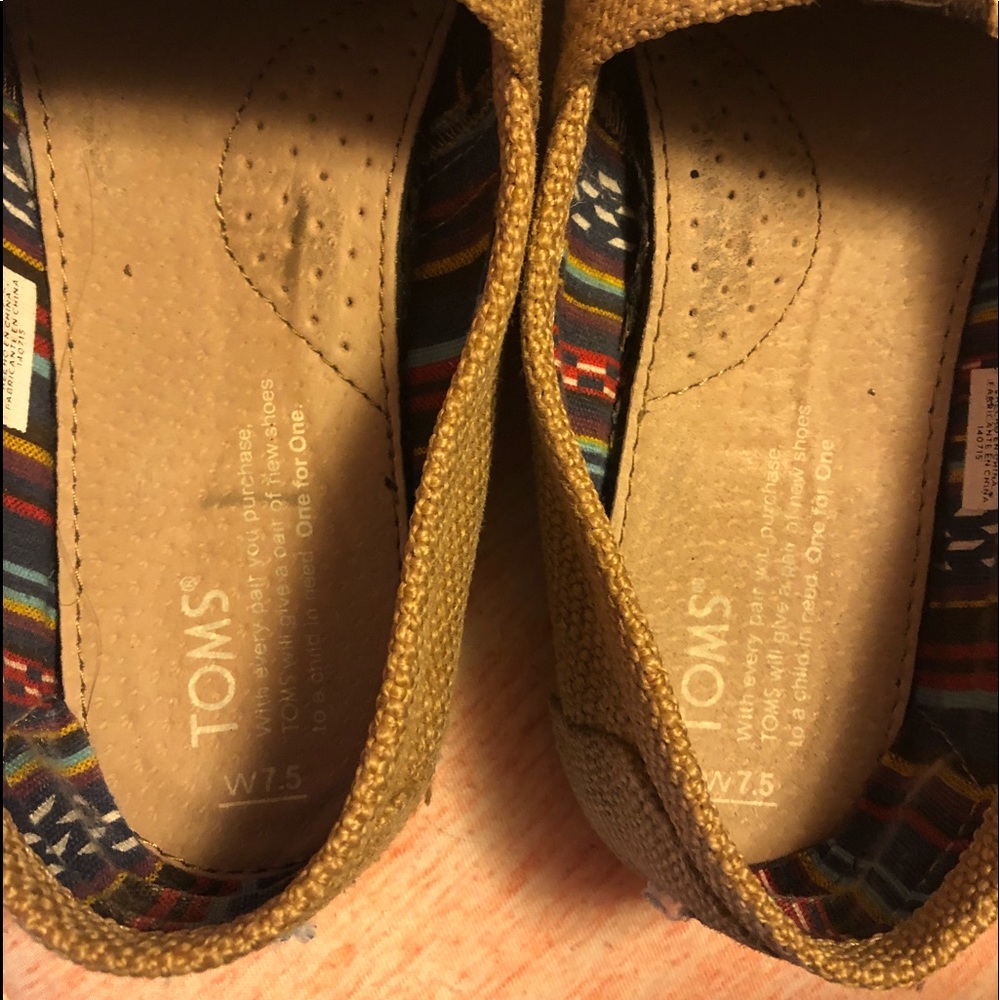 Burlap Toms